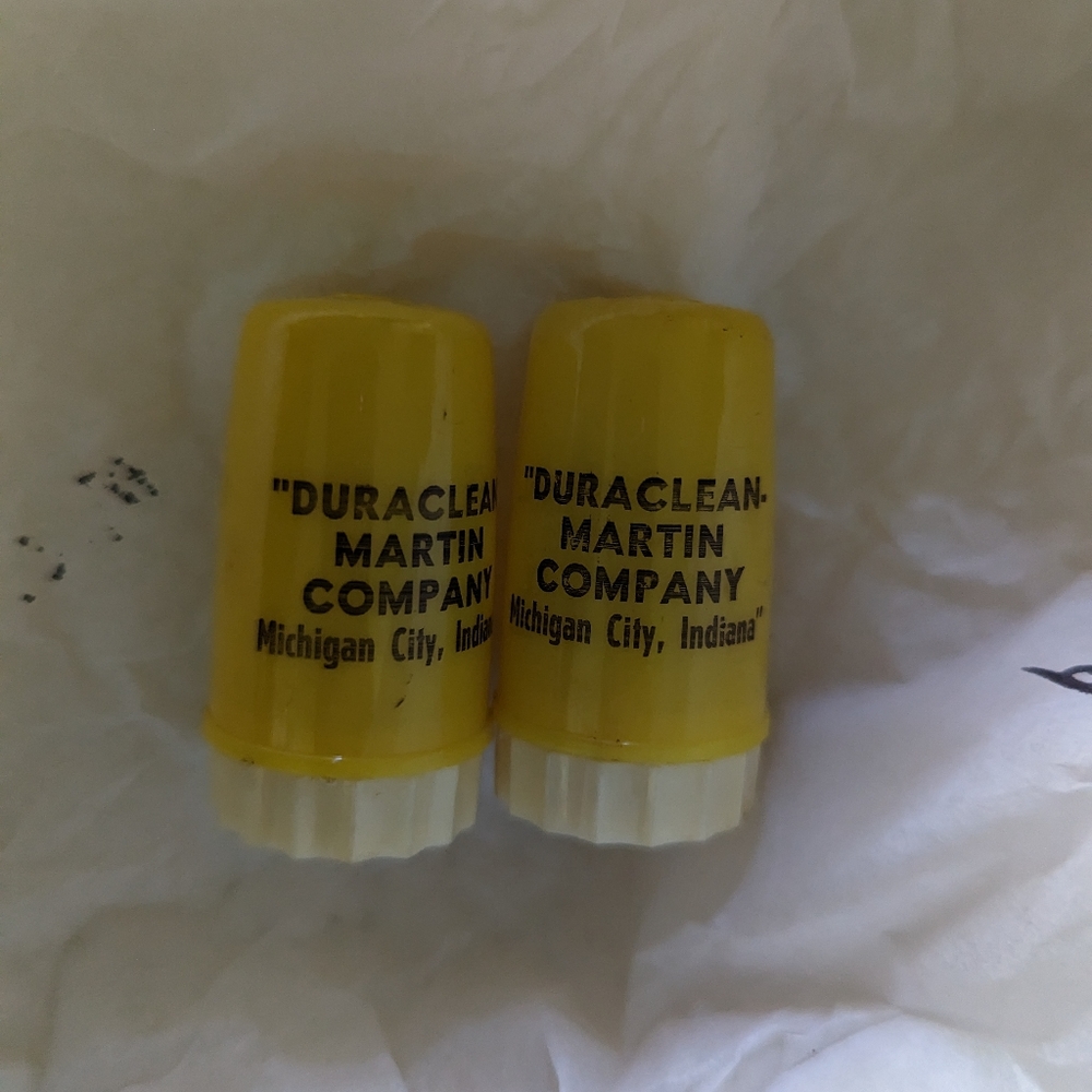 Vintage salt and pepper